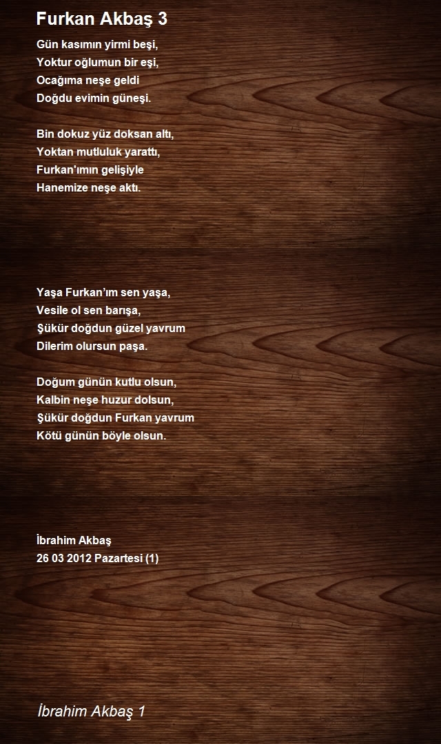 İbrahim Akbaş 1