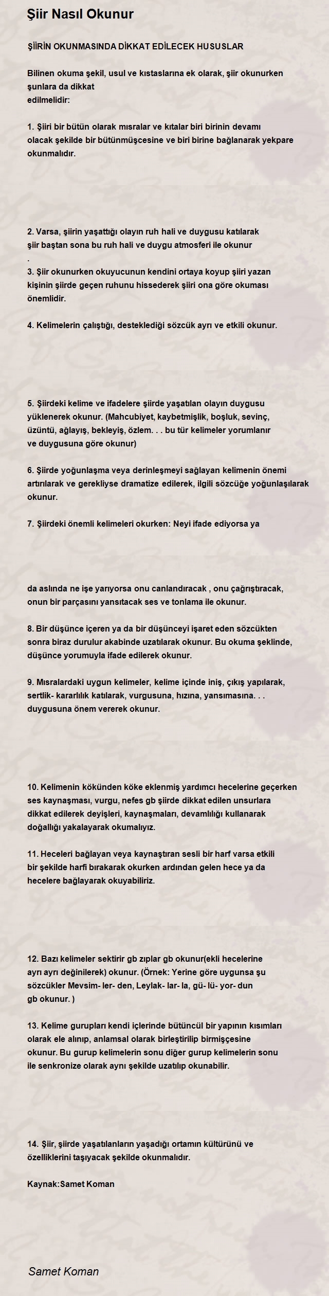 Samet Koman