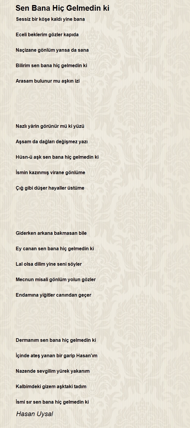 Hasan Uysal