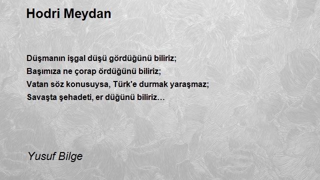 Yusuf Bilge