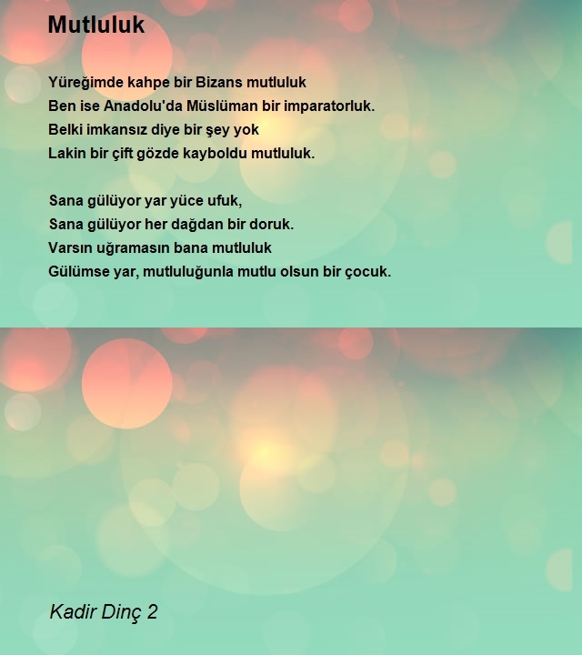 Kadir Dinç 2