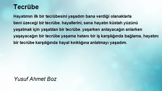 Yusuf Ahmet Boz