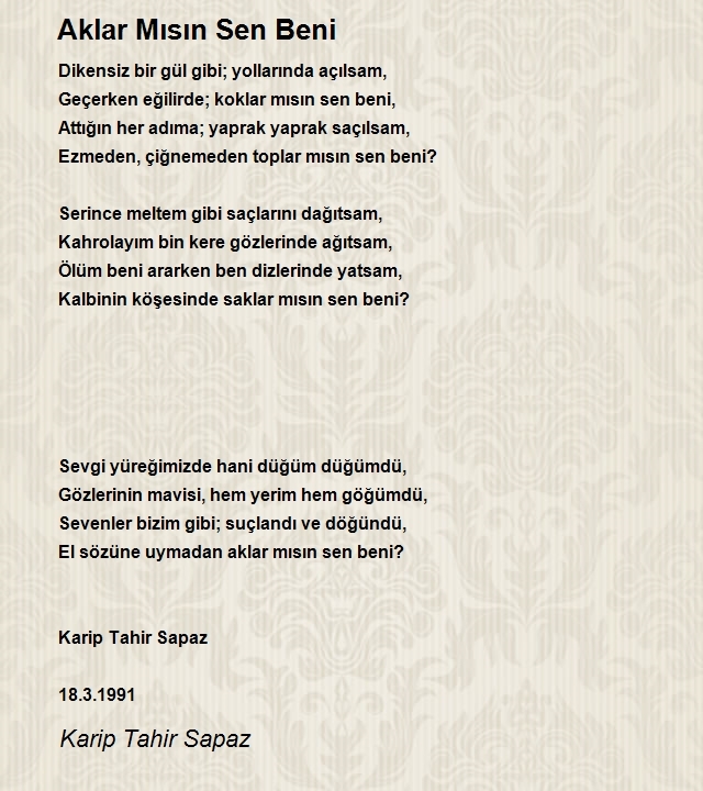 Karip Tahir Sapaz
