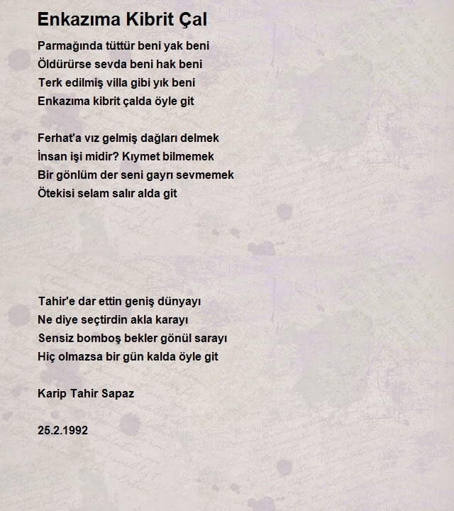 Karip Tahir Sapaz