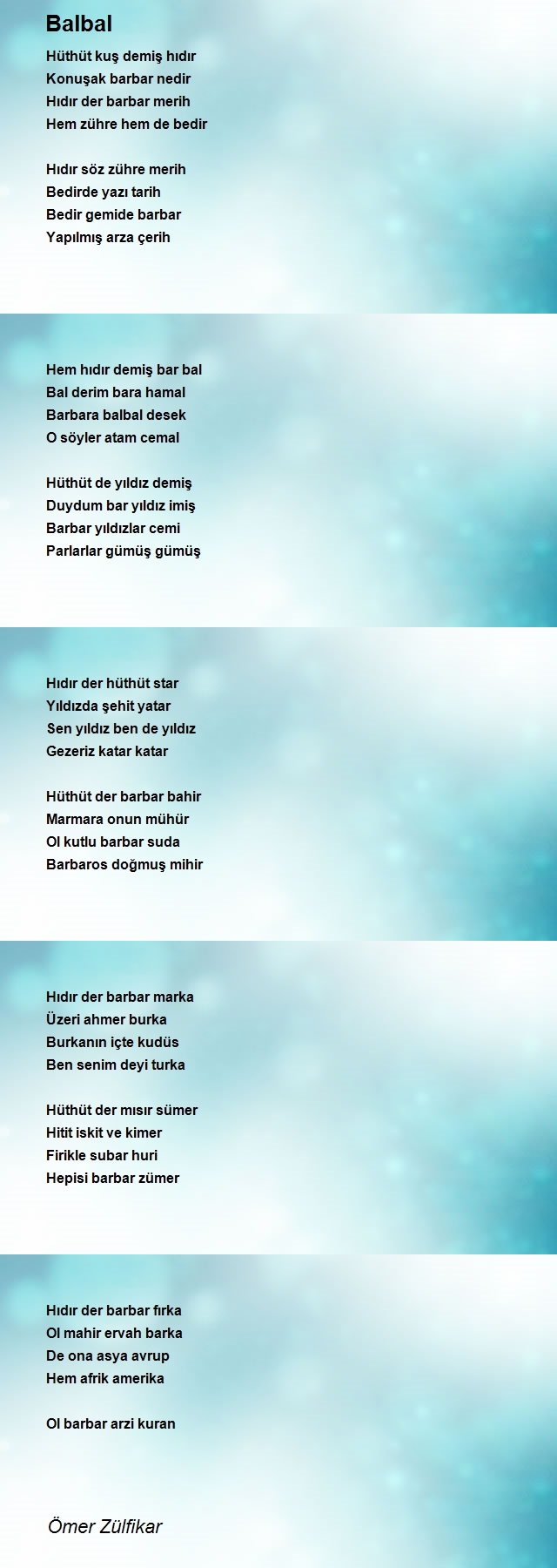 Ömer Faruk Zülfikar Bakuri