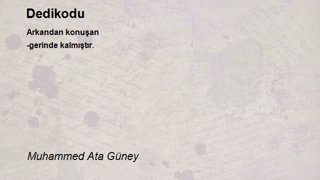 Muhammed Ata Güney