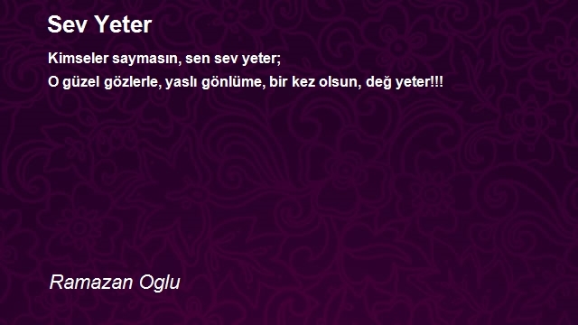 Ramazan Oglu