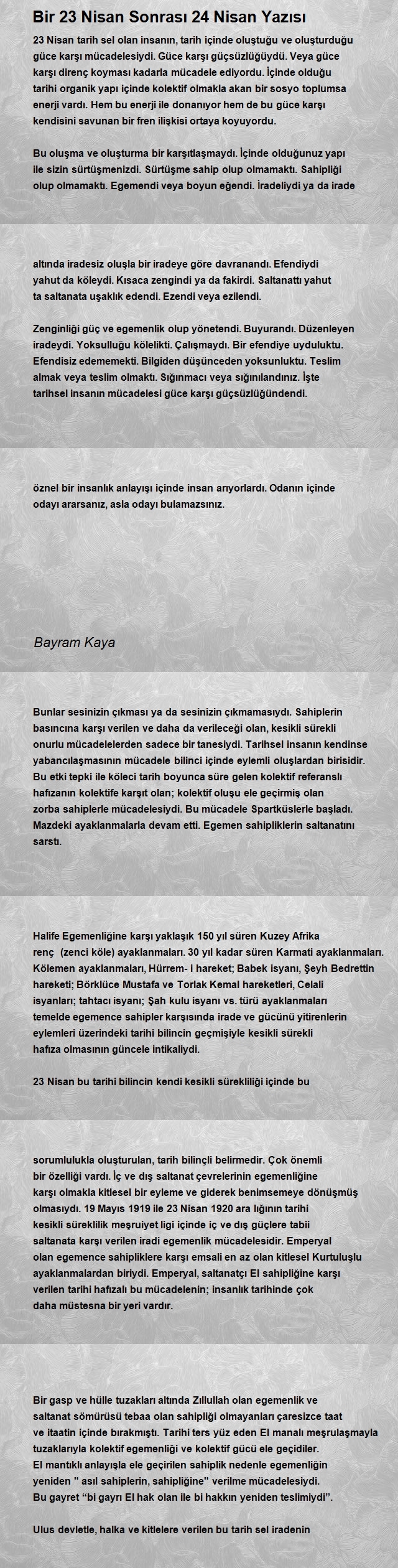 Bayram Kaya