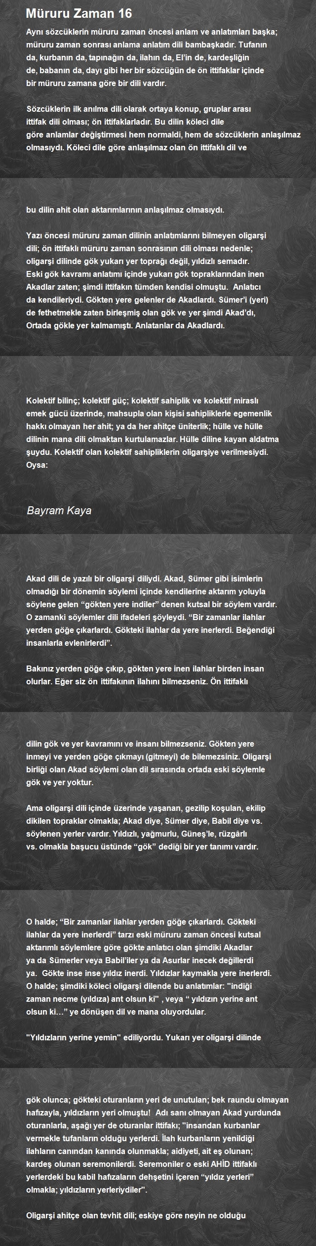 Bayram Kaya