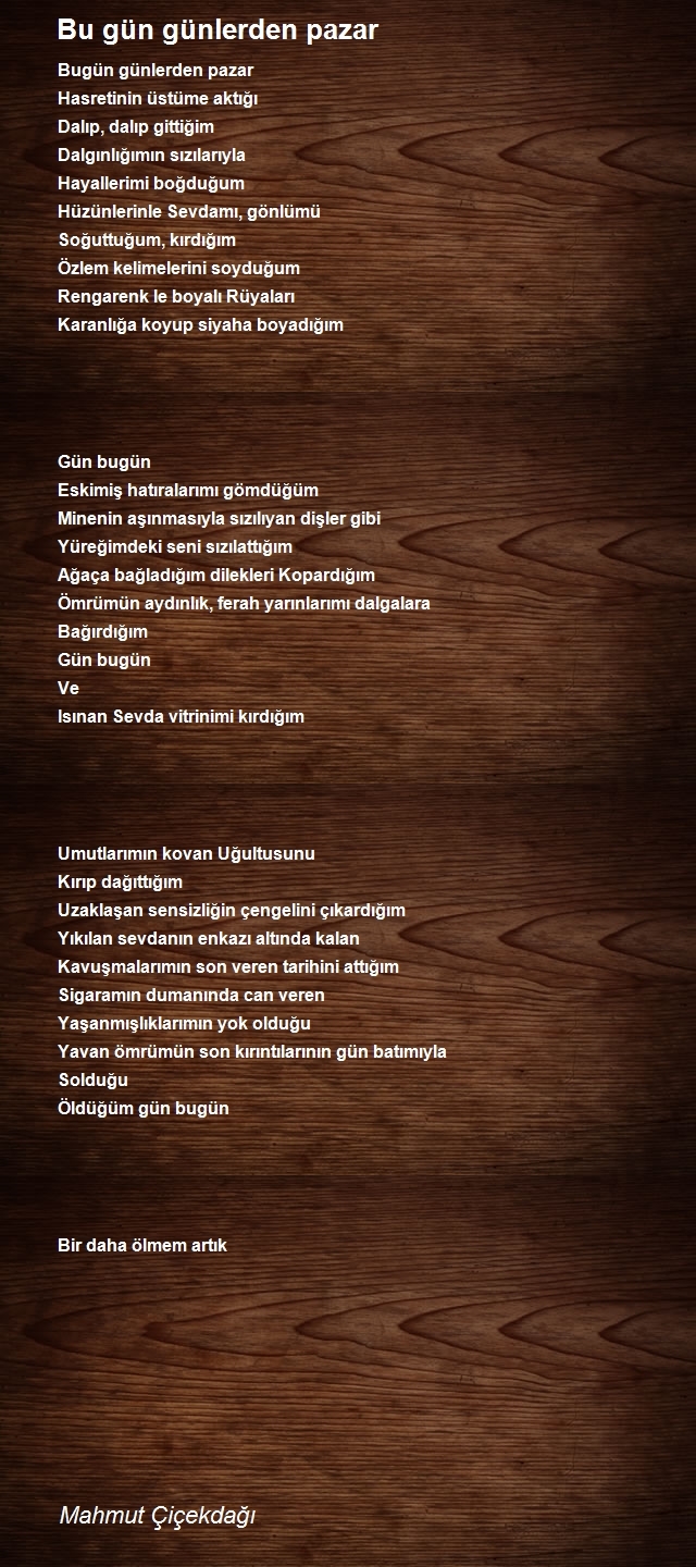 Mahmut Çiçekdağı