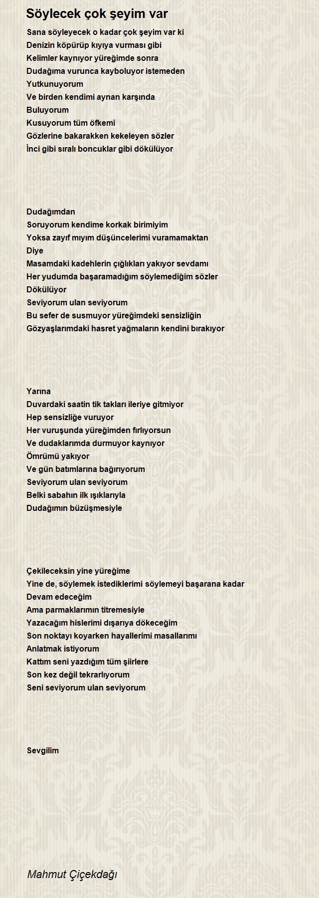 Mahmut Çiçekdağı