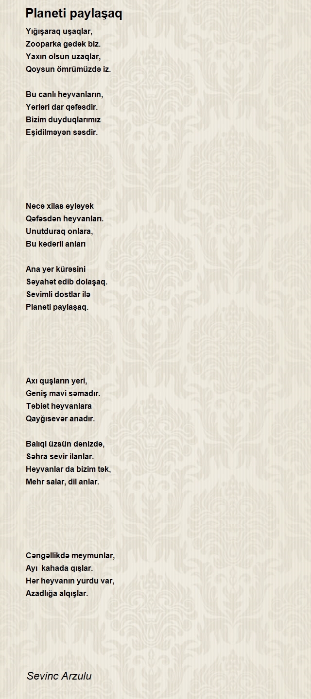 Sevinc Arzulu