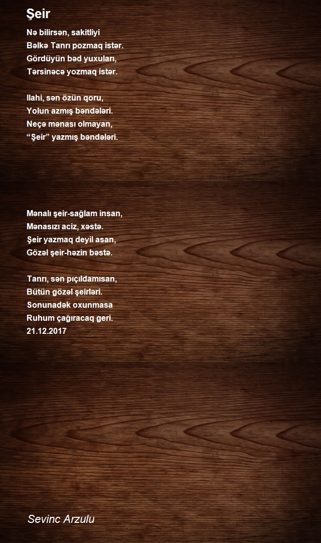 Sevinc Arzulu