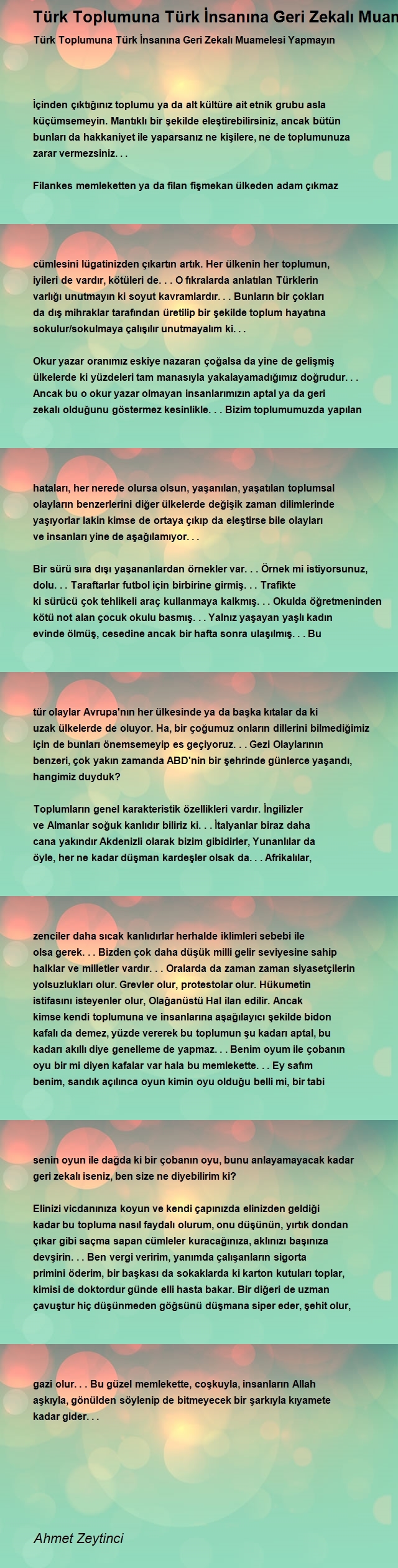 Ahmet Zeytinci