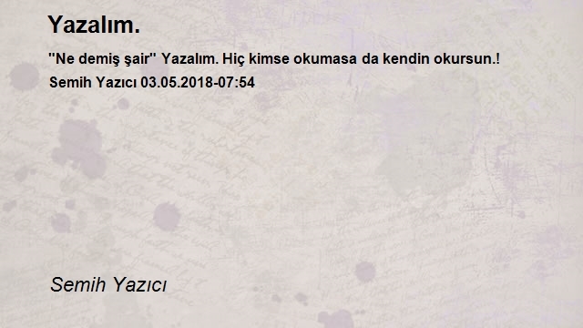 Semih Yazıcı