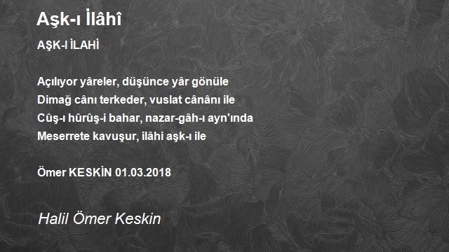 Halil Ömer Keskin