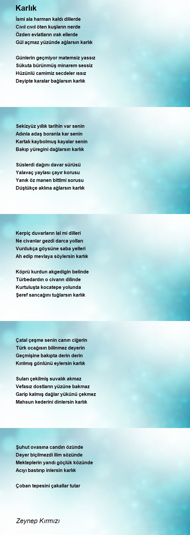 Zeynep Kırmızı
