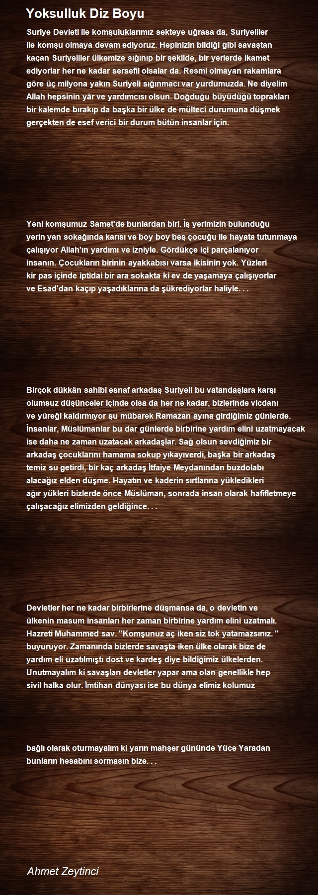 Ahmet Zeytinci