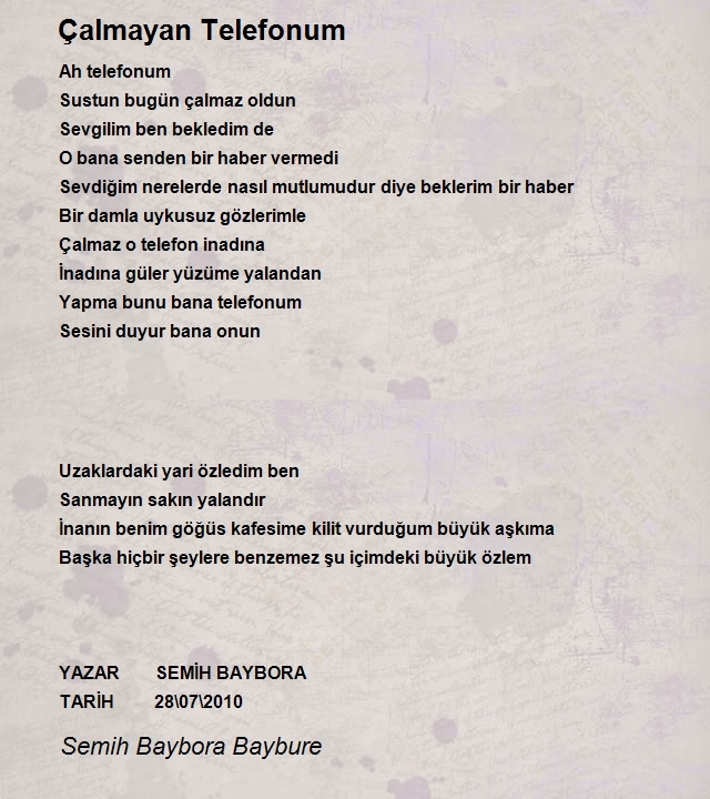 Semih Baybora Baybure