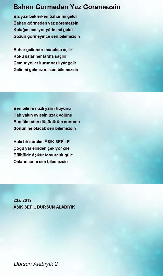 Dursun Alabıyık 2