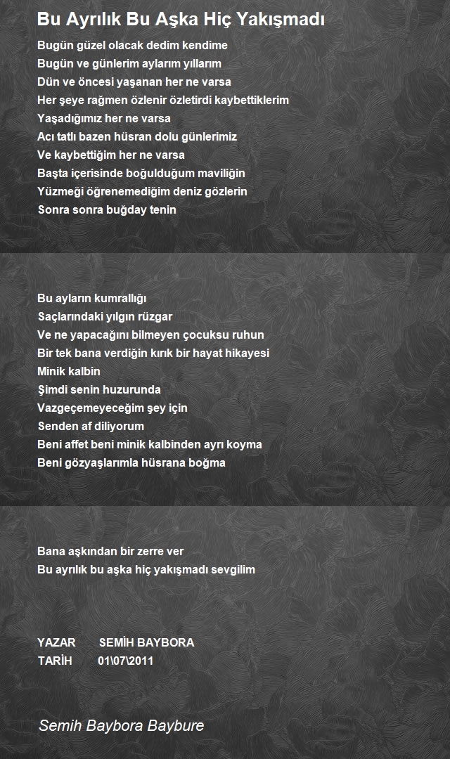 Semih Baybora Baybure