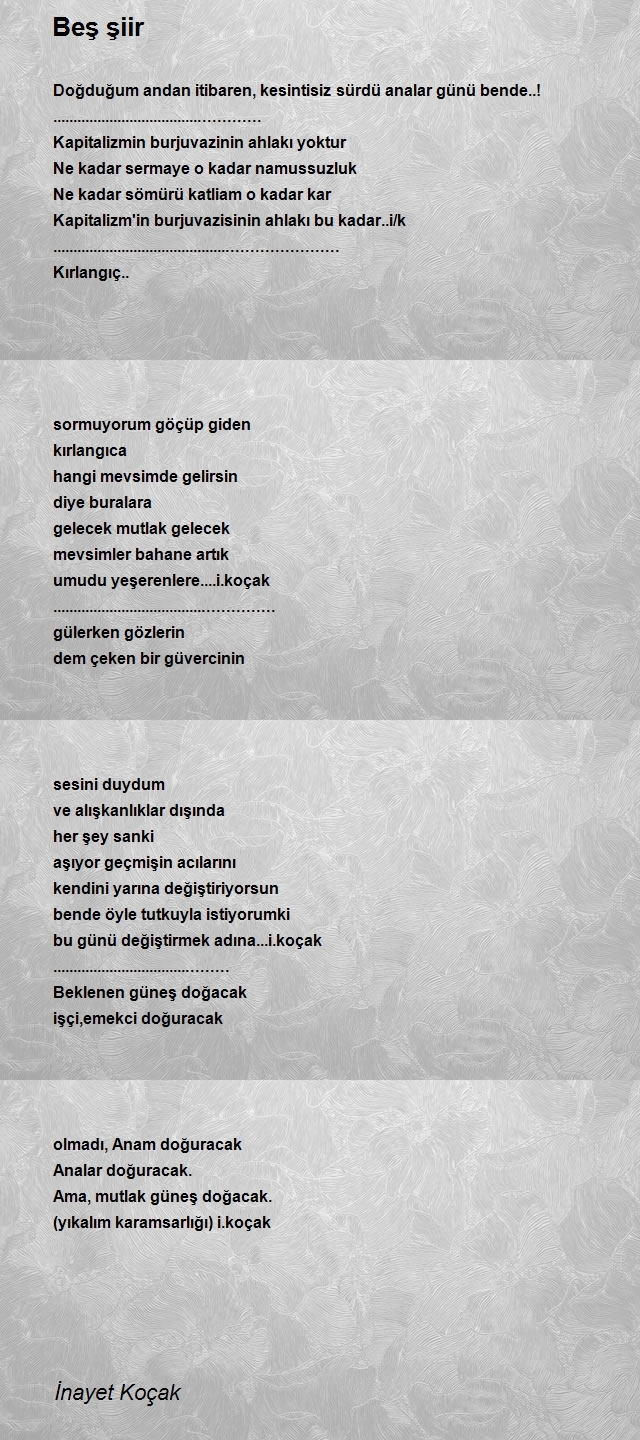 İnayet Koçak