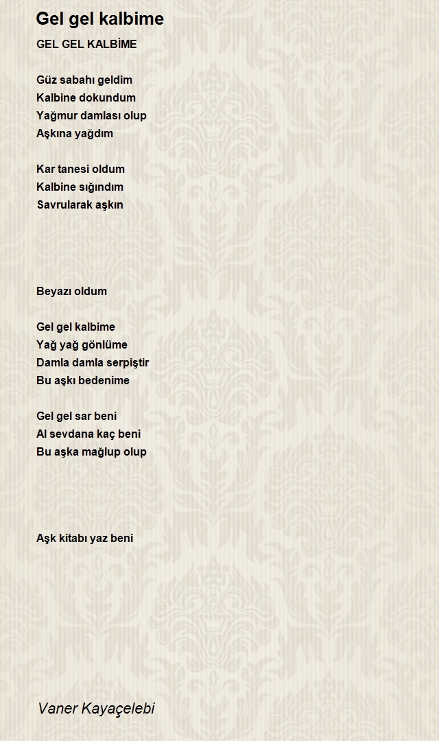 Vaner Kayaçelebi