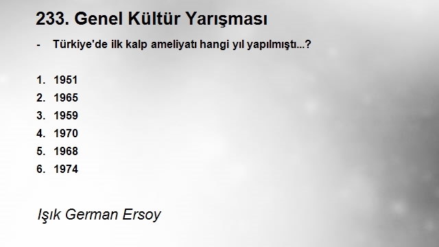 Işık German Ersoy