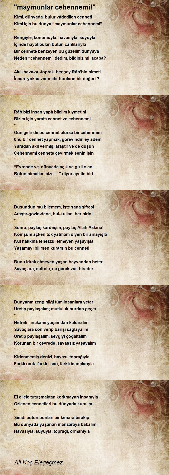 Ali Koç Elegeçmez