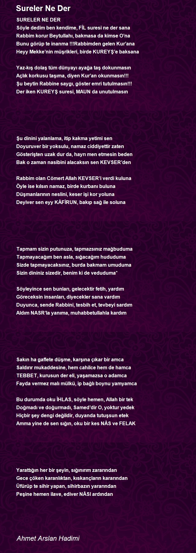 Ahmet Arslan Hadimi