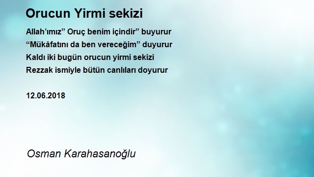 Osman Karahasanoğlu
