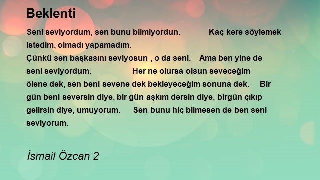 İsmail Özcan 2