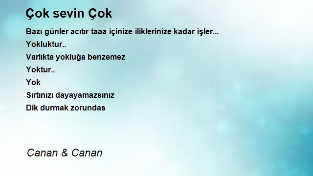 Canan & Canan