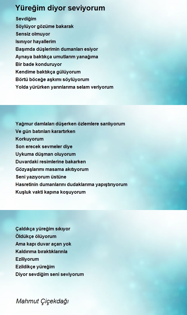 Mahmut Çiçekdağı