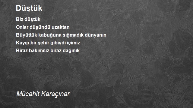 Mücahit Karaçınar