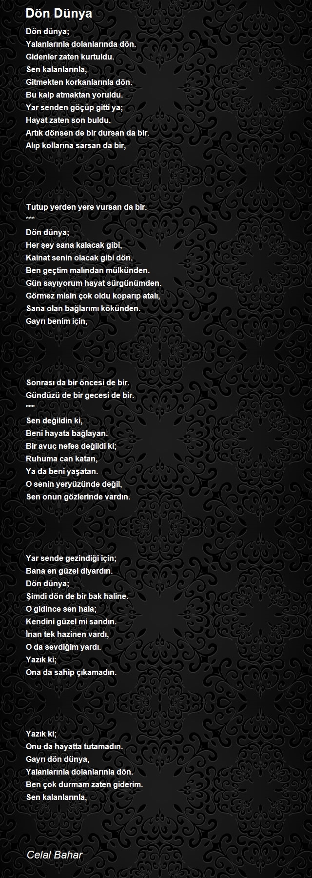 Celal Bahar