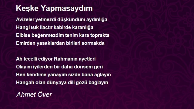 Ahmet Över