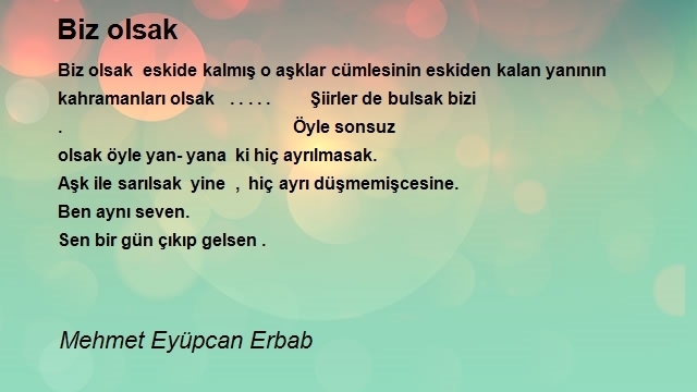 Mehmet Eyüpcan Erbab