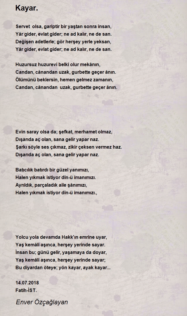 Enver Özçağlayan