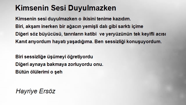 Hayriye Ersöz