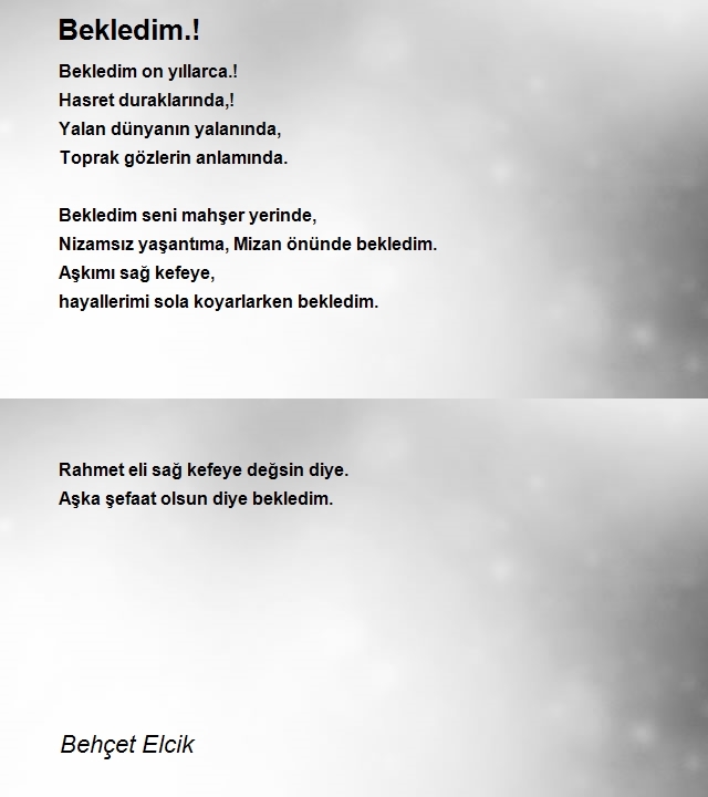 Behçet Elcik