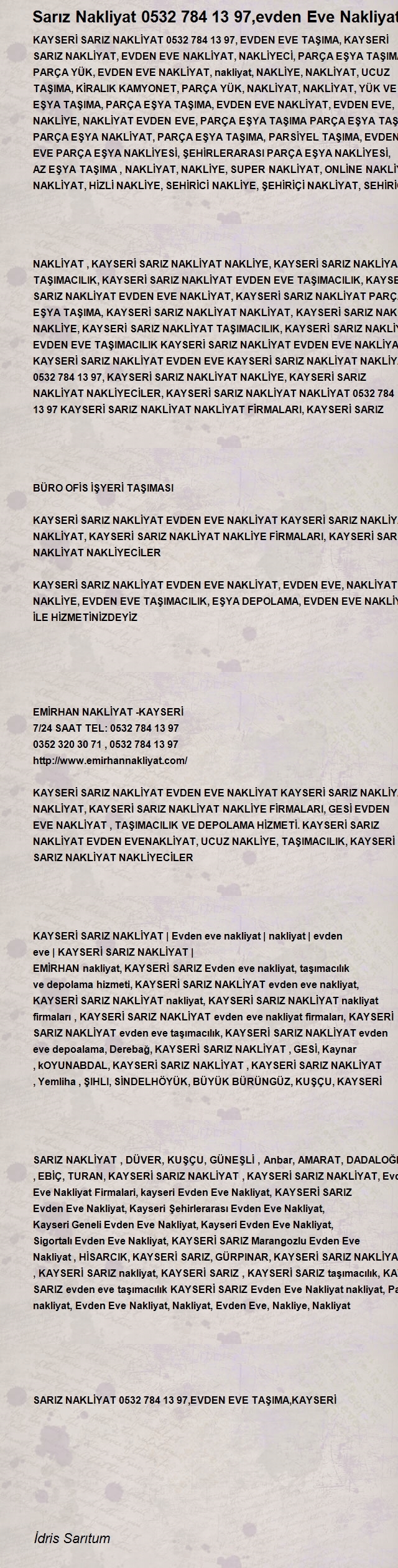 İdris Sarıtum