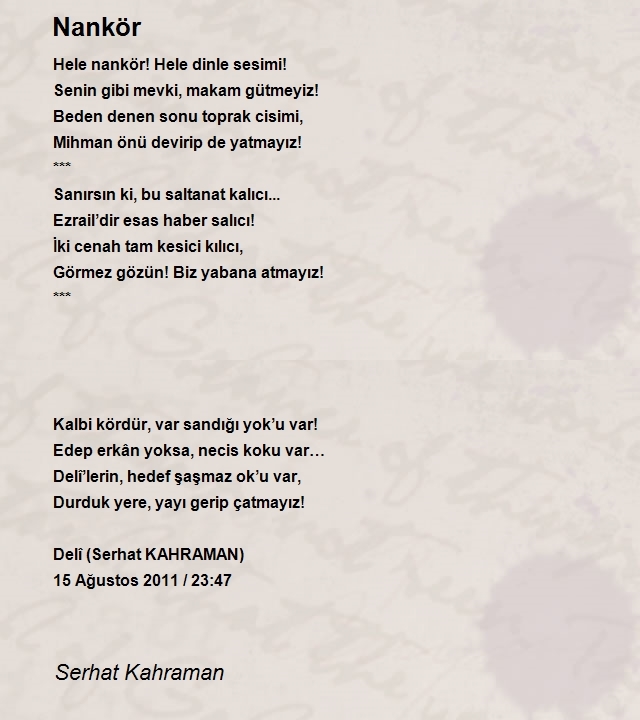Serhat Kahraman