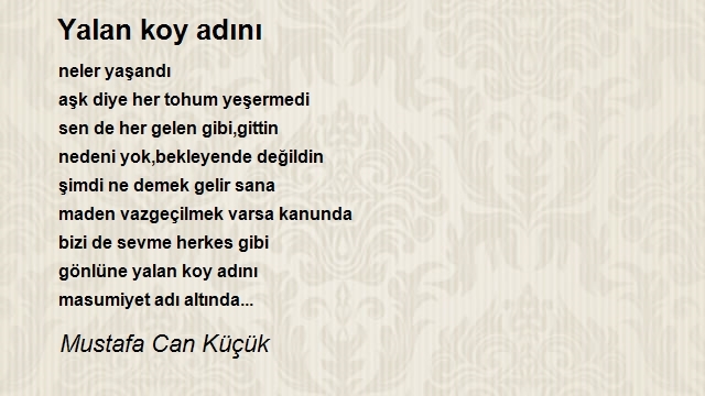 Mustafa Can Küçük