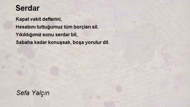 Sefa Yalçın