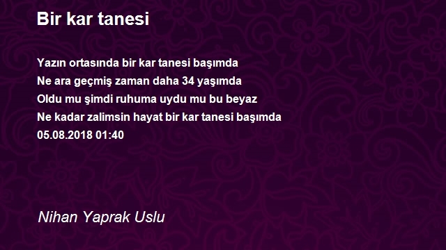 Nihan Yaprak Uslu