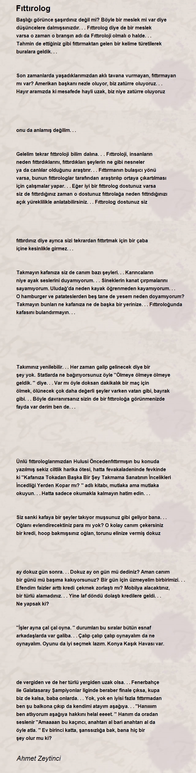 Ahmet Zeytinci