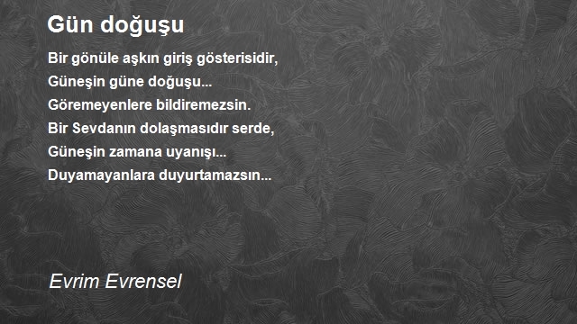 Evrim Evrensel