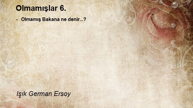 Işık German Ersoy