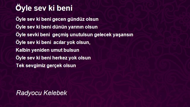 Radyocu Kelebek